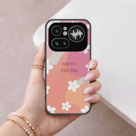 Nothing Phone (4a) Pro Cover - Happy Series - HQ Ultra Shine Premium Infinity Glass Soft Silicon Borders Case
