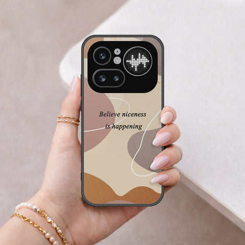 Nothing Phone (4a) Pro Cover - Happy Series - HQ Ultra Shine Premium Infinity Glass Soft Silicon Borders Case