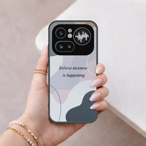 Nothing Phone (4a) Pro Cover - Happy Series - HQ Ultra Shine Premium Infinity Glass Soft Silicon Borders Case