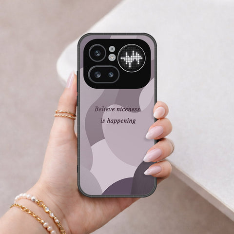 Nothing Phone (4a) Pro Cover - Happy Series - HQ Ultra Shine Premium Infinity Glass Soft Silicon Borders Case