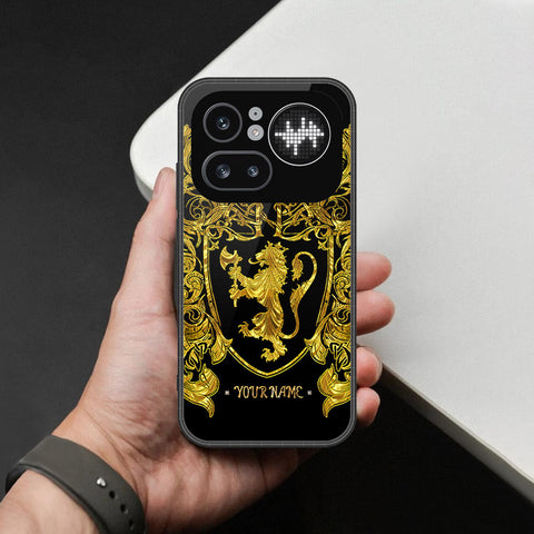 Nothing Phone (4a) Pro Cover - Gold Series - HQ Ultra Shine Premium Infinity Glass Soft Silicon Borders Case