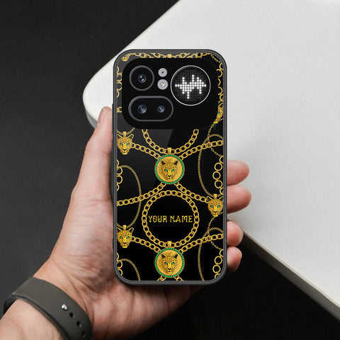 Nothing Phone (4a) Pro Cover - Gold Series - HQ Ultra Shine Premium Infinity Glass Soft Silicon Borders Case
