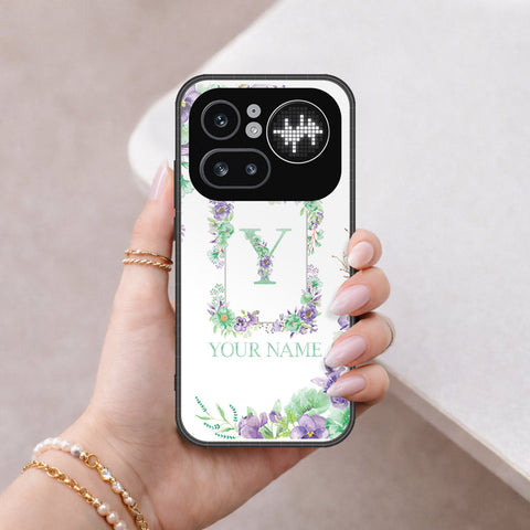 Nothing Phone (4a) Pro Cover - Personalized Alphabet Series - HQ Ultra Shine Premium Infinity Glass Soft Silicon Borders Case