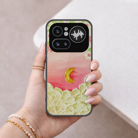 Nothing Phone (4a) Pro Cover - Floral Series - Design 7 - Pink & Yellow - HQ Ultra Shine Premium Infinity Glass Soft Silicon Borders Case