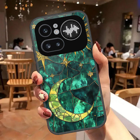 Nothing Phone (4a) Pro Cover - Celestial Starry Universe Series - HQ Ultra Shine Premium Infinity Glass Soft Silicon Borders Case