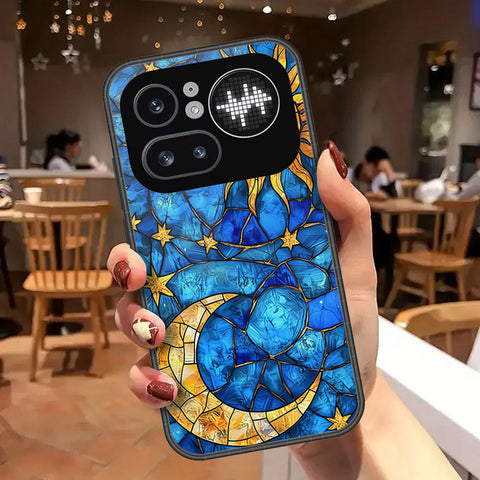 Nothing Phone (4a) Pro Cover - Celestial Starry Universe Series - HQ Ultra Shine Premium Infinity Glass Soft Silicon Borders Case