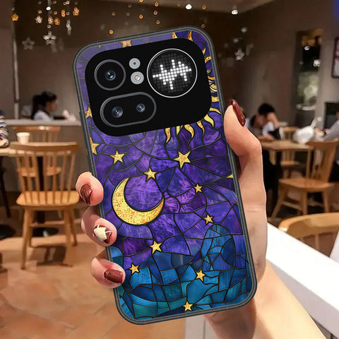 Nothing Phone (4a) Pro Cover - Celestial Starry Universe Series - HQ Ultra Shine Premium Infinity Glass Soft Silicon Borders Case