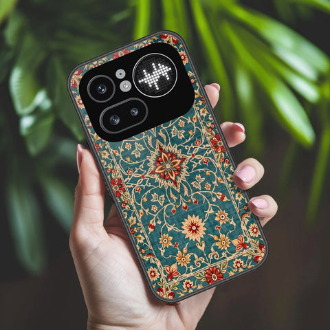 Nothing Phone (4a) Pro Cover - ONation Persian Rugs Series 2 - HQ Ultra Shine Premium Infinity Glass Soft Silicon Borders Case