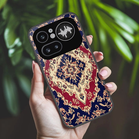 Nothing Phone (4a) Pro Cover - ONation Persian Rugs Series 2 - HQ Ultra Shine Premium Infinity Glass Soft Silicon Borders Case