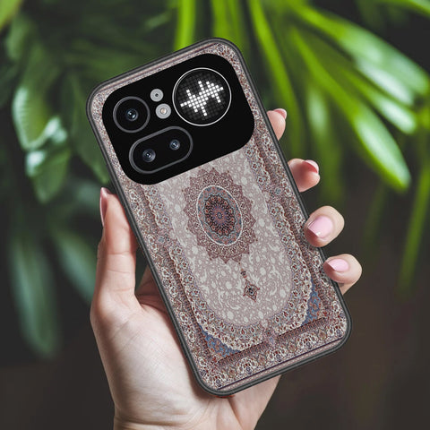 Nothing Phone (4a) Pro Cover - ONation Persian Rugs Series 2 - HQ Ultra Shine Premium Infinity Glass Soft Silicon Borders Case