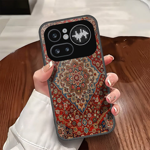 Nothing Phone (4a) Pro Cover - ONation Persian Rugs Series - HQ Ultra Shine Premium Infinity Glass Soft Silicon Borders Case