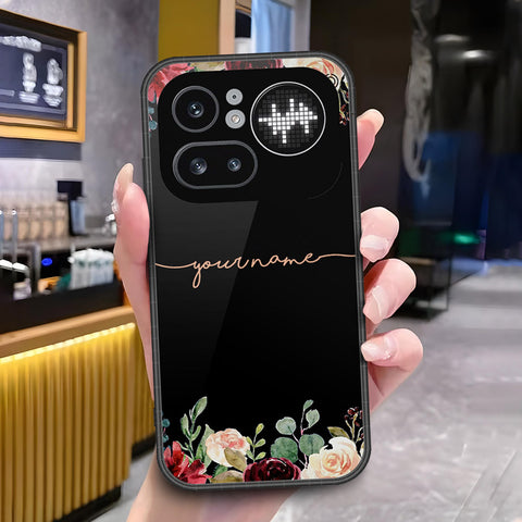 Nothing Phone (4a) Pro Cover - ONation Your Name Series - HQ Ultra Shine Premium Infinity Glass Soft Silicon Borders Case