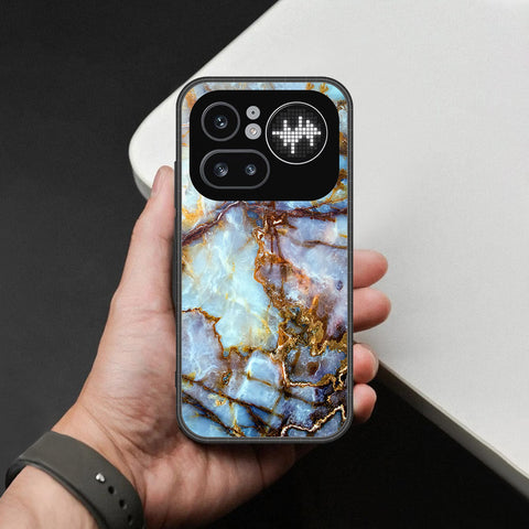 Nothing Phone (4a) Pro Cover - Colorful Marble Series - HQ Ultra Shine Premium Infinity Glass Soft Silicon Borders Case