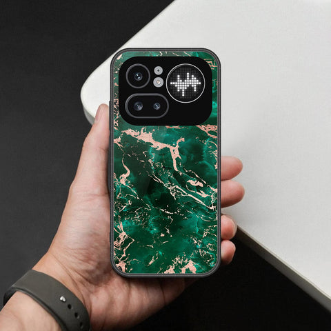 Nothing Phone (4a) Pro Cover - Colorful Marble Series - HQ Ultra Shine Premium Infinity Glass Soft Silicon Borders Case