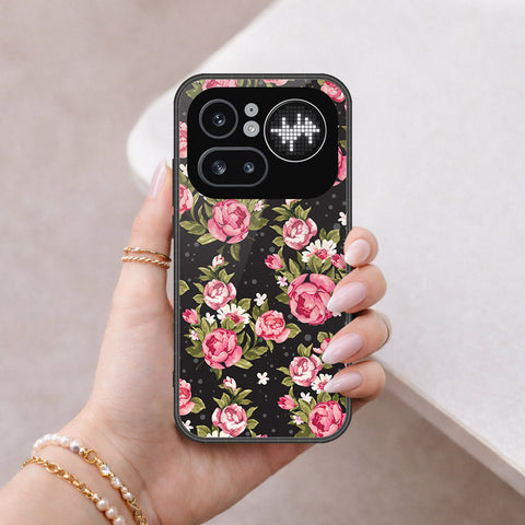 Nothing Phone (4a) Pro Cover - Floral Series - HQ Ultra Shine Premium Infinity Glass Soft Silicon Borders Case