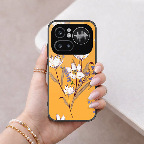 Nothing Phone (4a) Pro Cover - Floral Series - HQ Ultra Shine Premium Infinity Glass Soft Silicon Borders Case