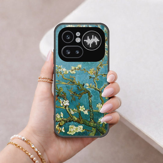 Nothing Phone (4a) Pro Cover - Floral Series 2 - HQ Ultra Shine Premium Infinity Glass Soft Silicon Borders Case