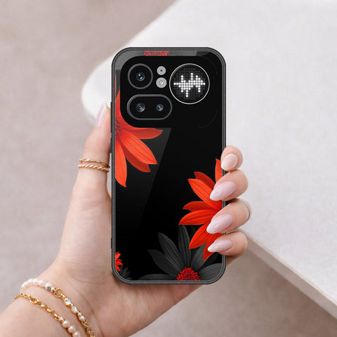 Nothing Phone (4a) Pro Cover - Floral Series 2 - HQ Ultra Shine Premium Infinity Glass Soft Silicon Borders Case
