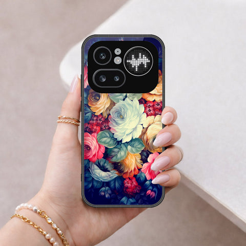 Nothing Phone (4a) Pro Cover - Floral Series 2 - HQ Ultra Shine Premium Infinity Glass Soft Silicon Borders Case