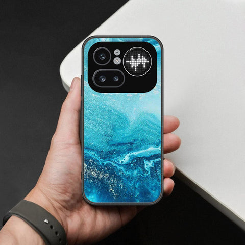 Nothing Phone (4a) Pro Cover - Mystic Marble Series - HQ Ultra Shine Premium Infinity Glass Soft Silicon Borders Case