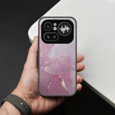 Nothing Phone (4a) Pro Cover - Mystic Marble Series - HQ Ultra Shine Premium Infinity Glass Soft Silicon Borders Case
