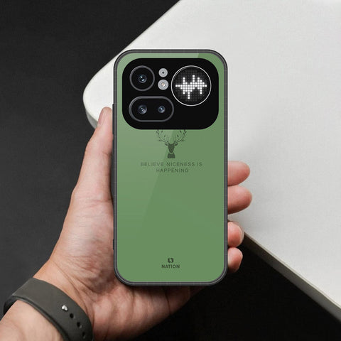 Nothing Phone (4a) Pro Cover - Nice Series - HQ Ultra Shine Premium Infinity Glass Soft Silicon Borders Case