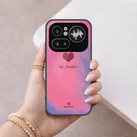 Nothing Phone (4a) Pro Cover - Onation Heart Series - HQ Ultra Shine Premium Infinity Glass Soft Silicon Borders Case