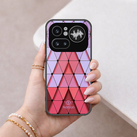 Nothing Phone (4a) Pro Cover - Onation Pyramid Series - HQ Ultra Shine Premium Infinity Glass Soft Silicon Borders Case