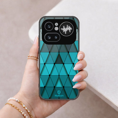 Nothing Phone (4a) Pro Cover - Onation Pyramid Series - HQ Ultra Shine Premium Infinity Glass Soft Silicon Borders Case