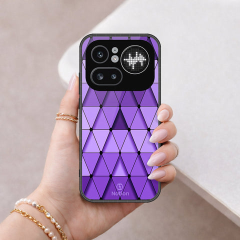 Nothing Phone (4a) Pro Cover - Onation Pyramid Series - HQ Ultra Shine Premium Infinity Glass Soft Silicon Borders Case