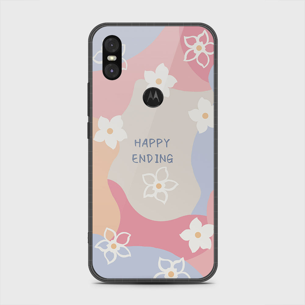 Motorola One Cover - Happy Series - HQ Premium Shine Durable Shatterproof Case