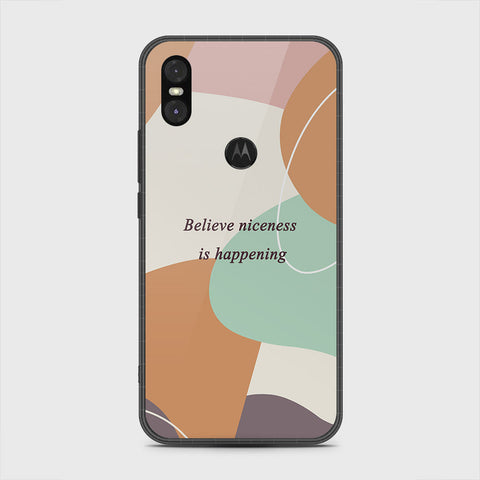 Motorola One Cover - Happy Series - HQ Premium Shine Durable Shatterproof Case