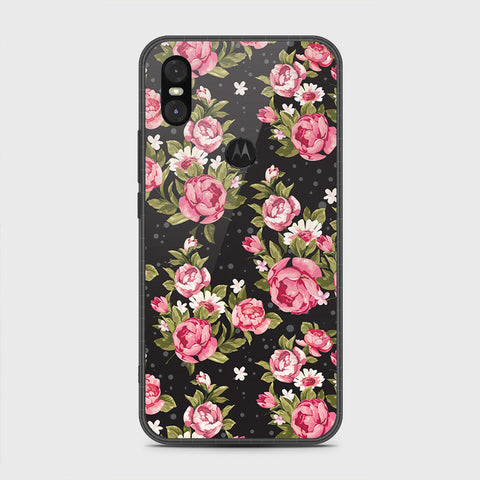 Motorola One Cover - Floral Series - HQ Premium Shine Durable Shatterproof Case
