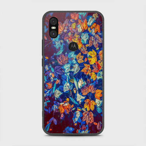 Motorola One Cover - Floral Series 2 - HQ Premium Shine Durable Shatterproof Case
