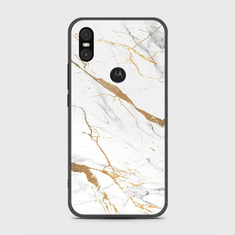 Motorola One Cover - Mystic Marble Series - HQ Premium Shine Durable Shatterproof Case