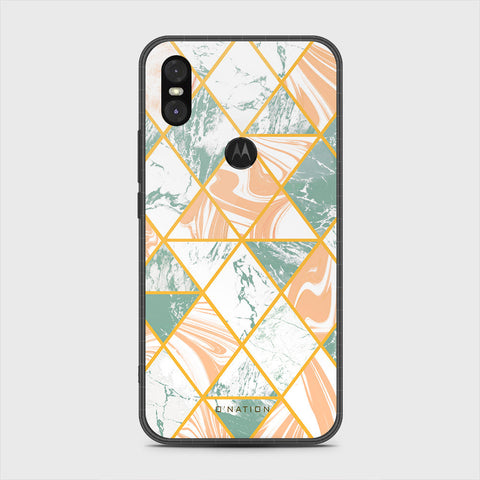 Motorola One Cover - O'Nation Shades of Marble Series - HQ Premium Shine Durable Shatterproof Case