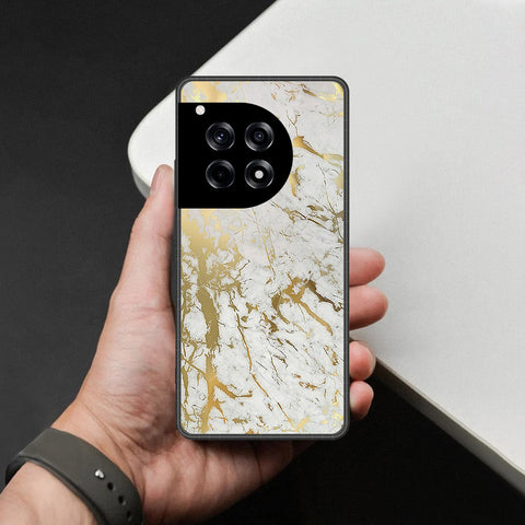 OnePlus Ace 3 Cover - White Marble Series - HQ Premium Shine Durable Shatterproof Case