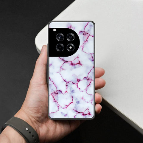 OnePlus Ace 3 Cover - White Marble Series - HQ Premium Shine Durable Shatterproof Case