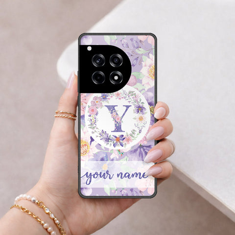 OnePlus Ace 3 Cover - Personalized Alphabet Series - HQ Premium Shine Durable Shatterproof Case