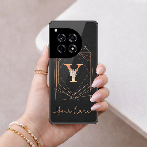 OnePlus Ace 3 Cover - Personalized Alphabet Series - HQ Premium Shine Durable Shatterproof Case