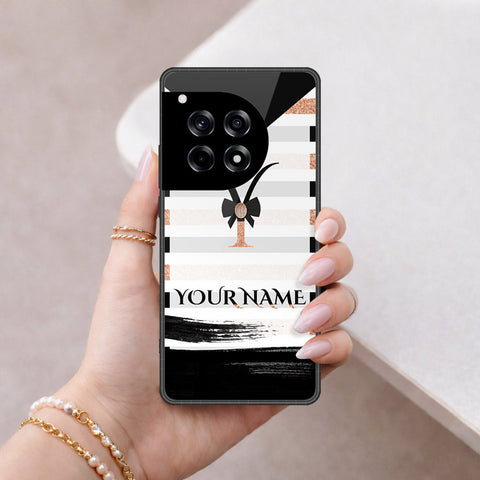OnePlus Ace 3 Cover - Personalized Alphabet Series - HQ Premium Shine Durable Shatterproof Case