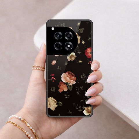 OnePlus 12R Cover - Floral Series 2 - HQ Premium Shine Durable Shatterproof Case