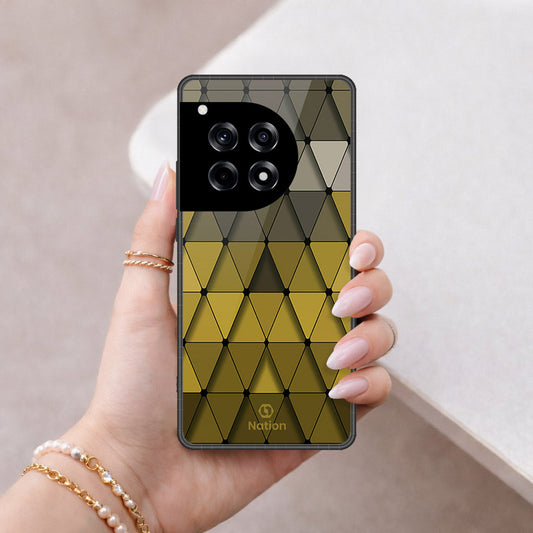 OnePlus 12R Cover - Onation Pyramid Series - HQ Premium Shine Durable Shatterproof Case