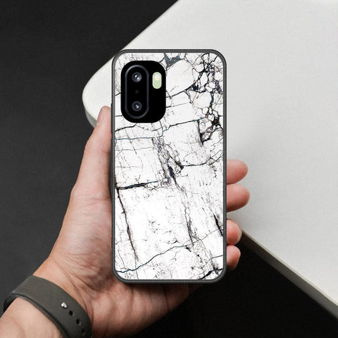 OnePlus 15R Cover - White Marble Series 2 - HQ Premium Shine Durable Shatterproof Case