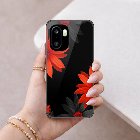 OnePlus Ace 6T Cover - Floral Series 2 - HQ Premium Shine Durable Shatterproof Case