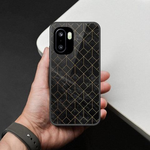OnePlus 15R Cover - Black Marble Series - HQ Premium Shine Durable Shatterproof Case