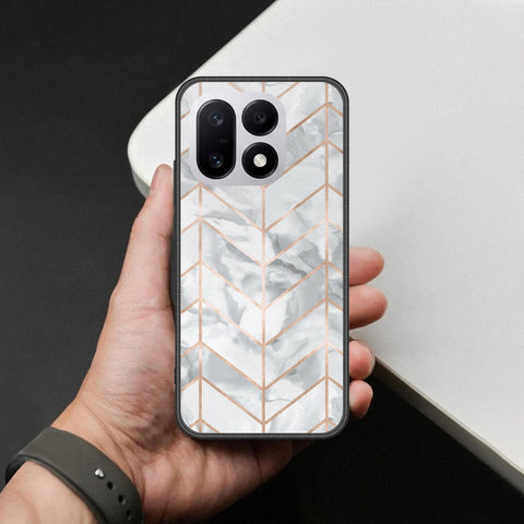 OnePlus 16 Cover - White Marble Series 2 - HQ Premium Shine Durable Shatterproof Case