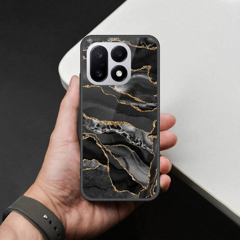 OnePlus 16 Cover - Black Marble Series - HQ Premium Shine Durable Shatterproof Case