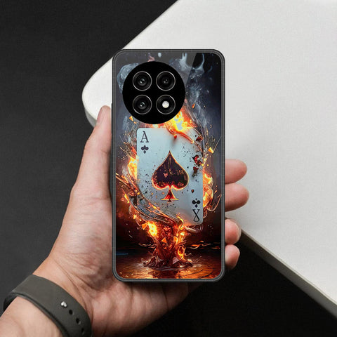 OnePlus Ace 5 Pro Cover - Ace of Fire Rising Star Design - HQ Ultra Shine Premium Infinity Glass Soft Silicon Borders Case