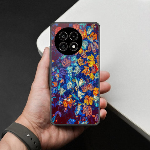 OnePlus Ace 5 Pro - Floral Series 2 - HQ Ultra Shine Premium Infinity Glass Soft Silicon Borders Case